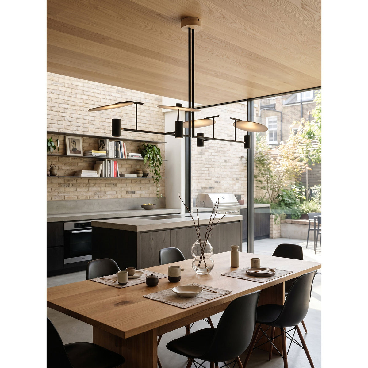 Dot Linear Chandelier