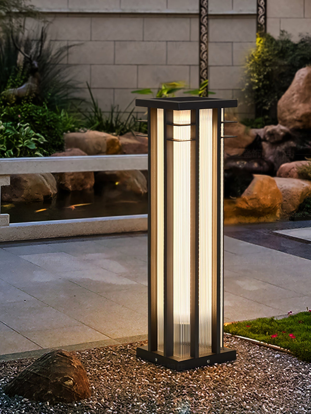 Double Axis Outdoor Post Lamp Floor lamp