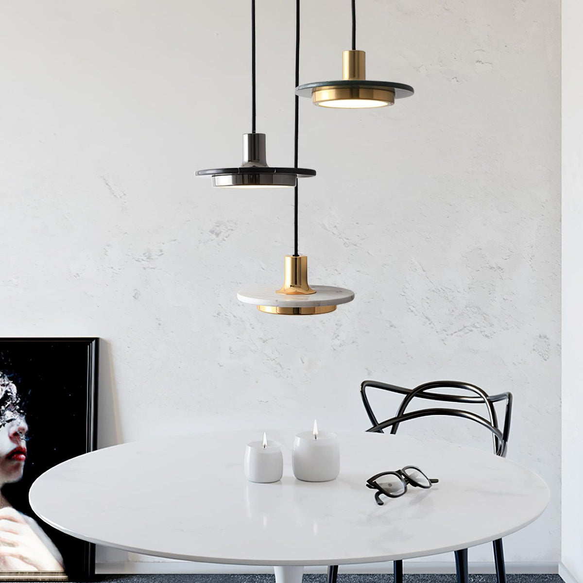 Double Circle Pendant Light Pendant light