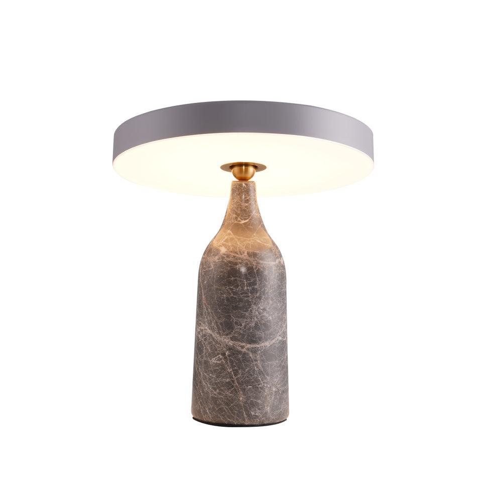 Eddy Table Lamp ? 12.6″ x H 13.2″ / Dia 32cm x H 33.6cm / Grey / US plug Table lamp