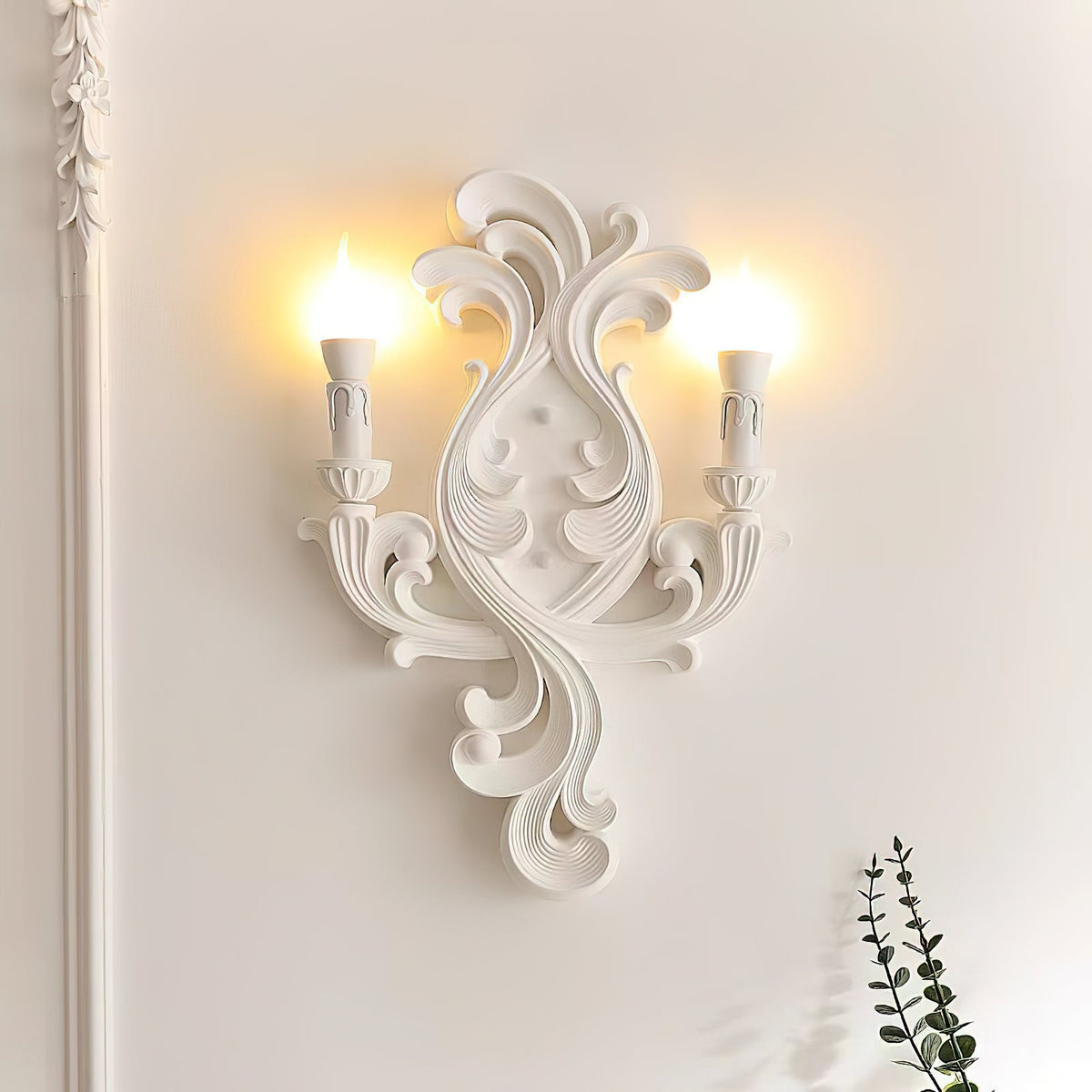 Ekena Plaster Wall Lamp