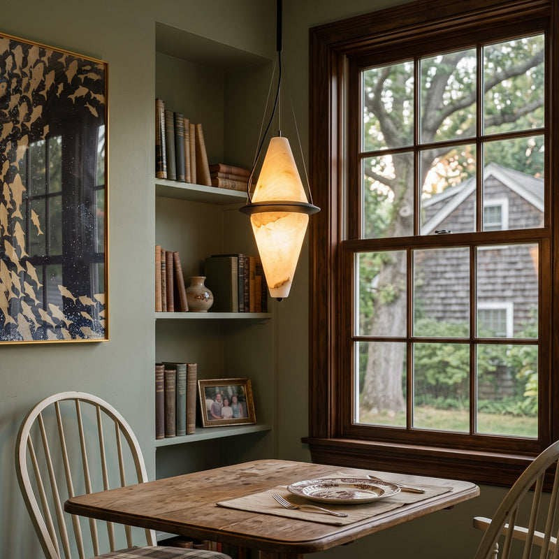 Elaris Alabaster Pendant Lamp