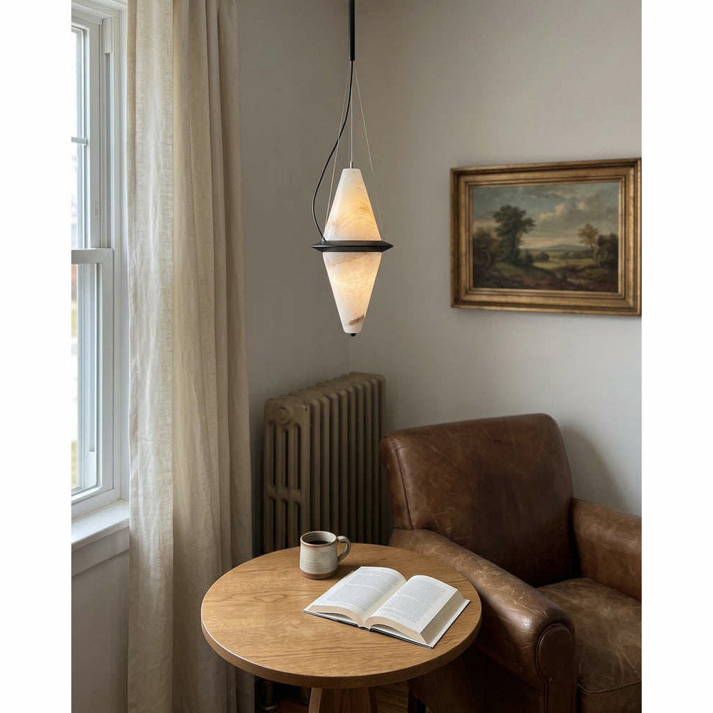 Elaris Alabaster Pendant Lamp