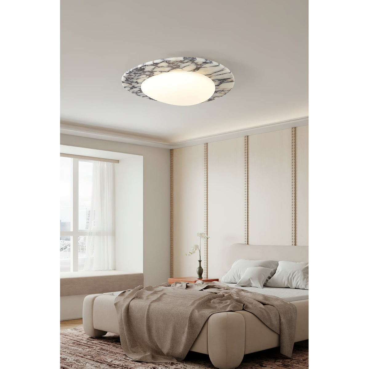Emma Marble Ceiling Lamp