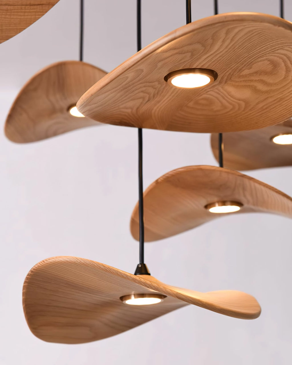 Empty Leaf Chandelier Chandelier
