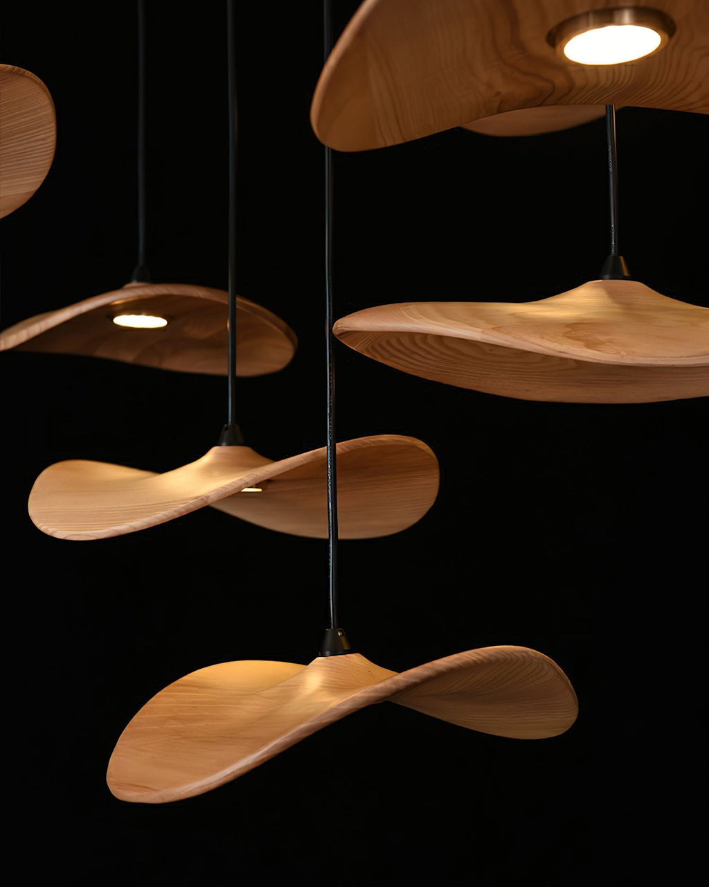 Empty Leaf Chandelier Chandelier
