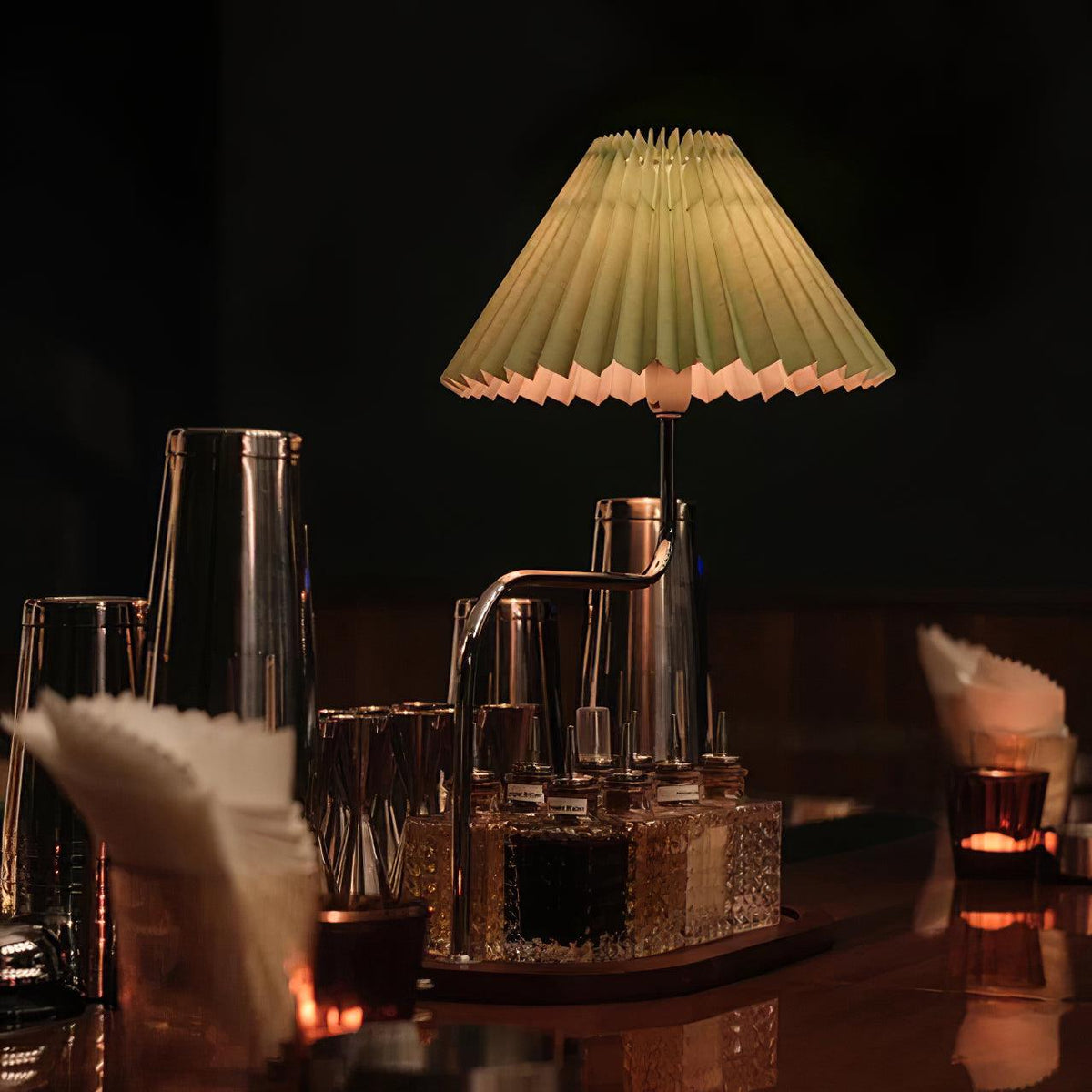 Eterna TL Table Lamp ? 13.7″ x H 17.7″ / Dia 35cm x H 45cm / Green / US Plug Table lamp