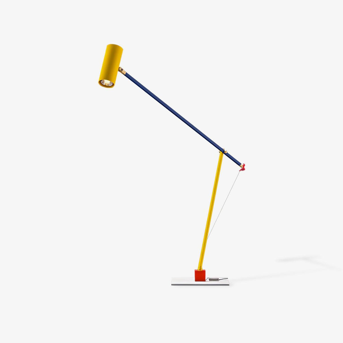 Ettorino Table Lamp ? 29.5″ x H 37.4″ / Dia 75cm x H 95cm / Red & Yellow & Blue / US Plug Table lamp