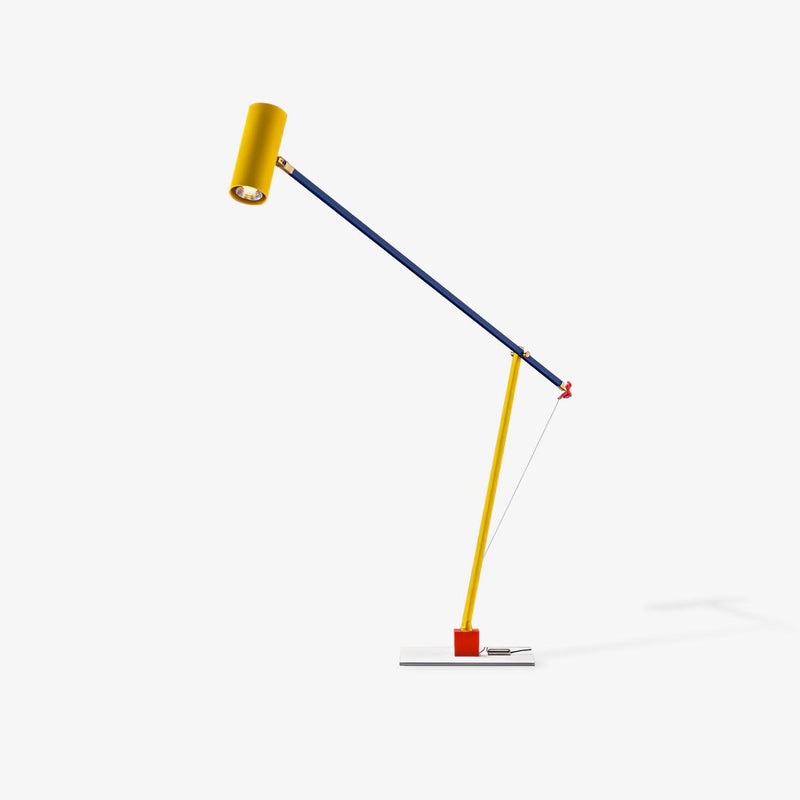 Ettorino Table Lamp ? 29.5″ x H 37.4″ / Dia 75cm x H 95cm / Red & Yellow & Blue / US Plug Table lamp