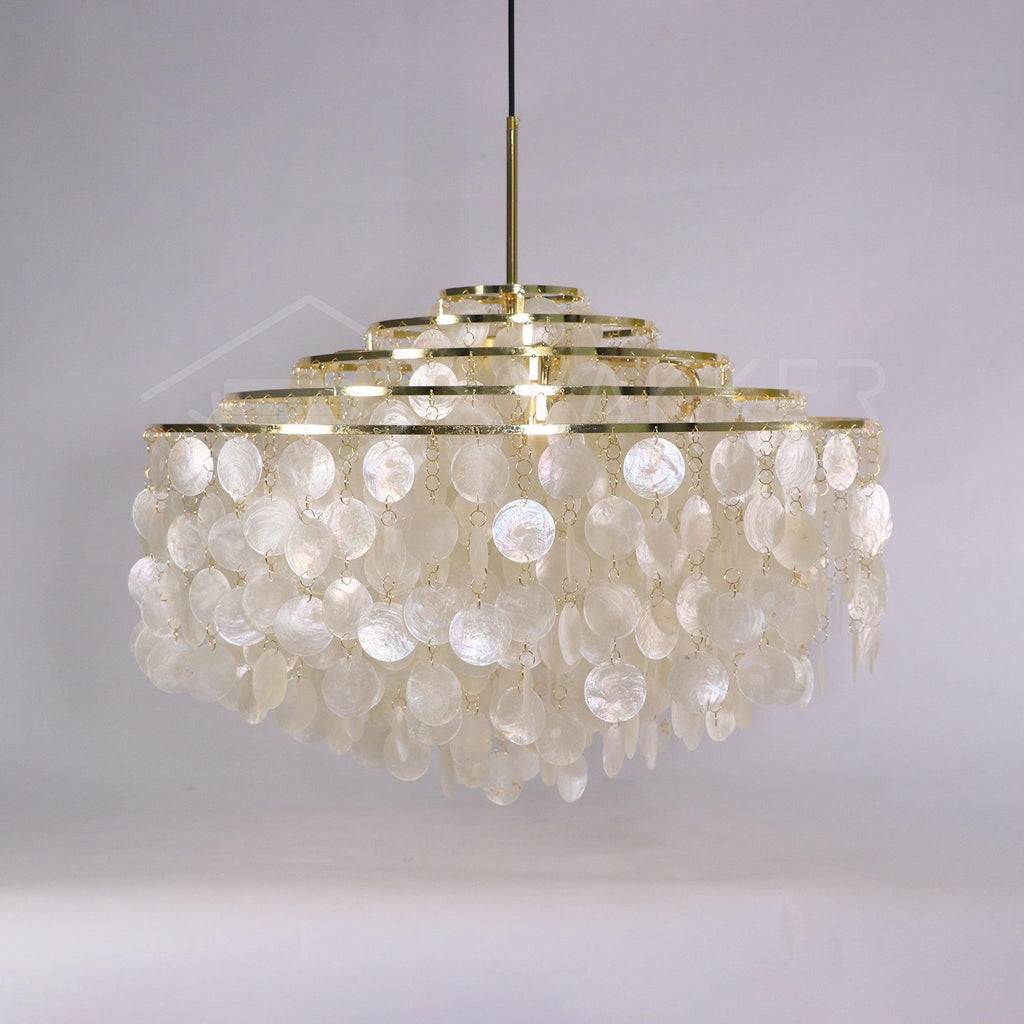 Round Shell Chandelier Chandelier
