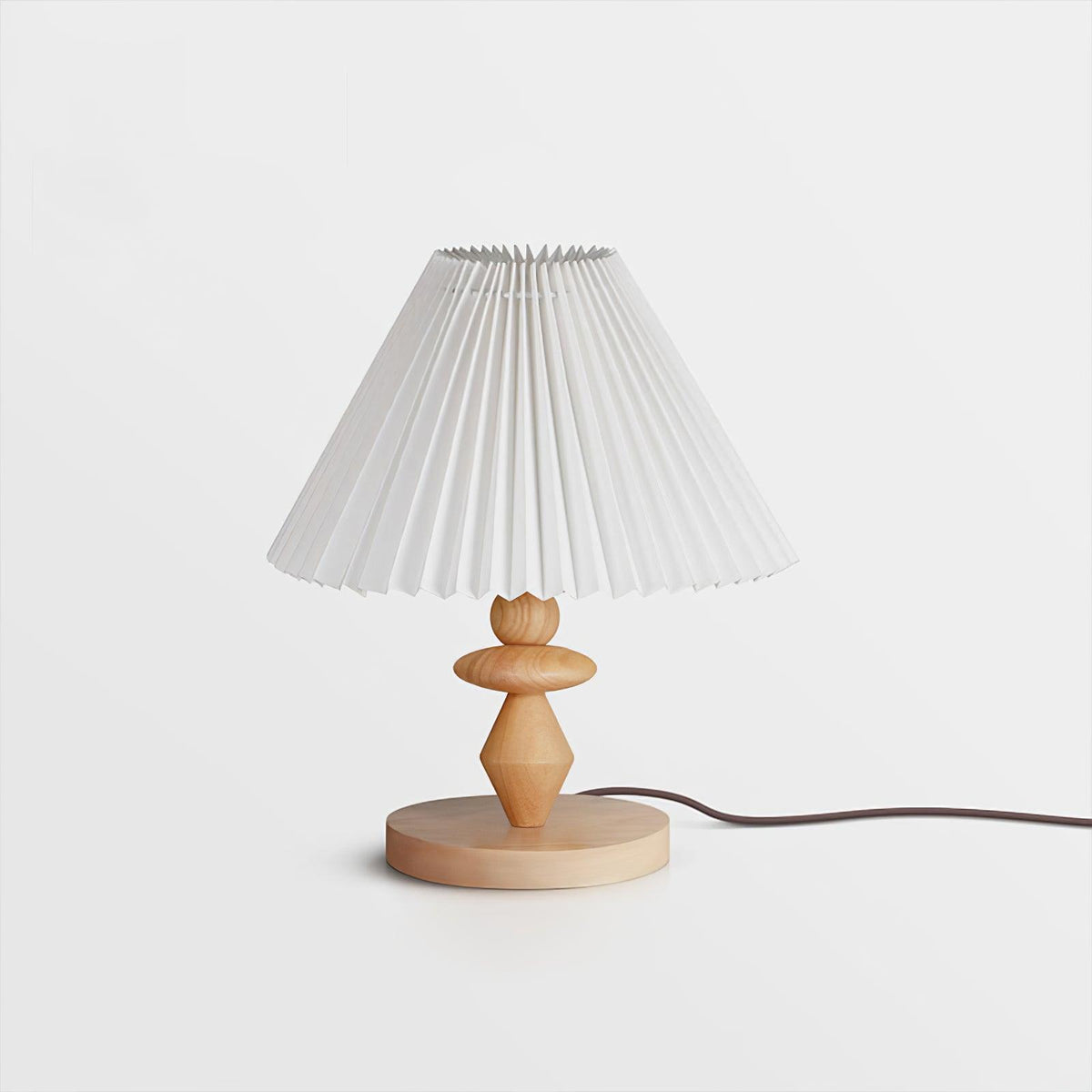 Facet Table Lamp Model D ∅ 11″ x H 11.8″ / Dia 28cm x H 30cm / White Table lamp