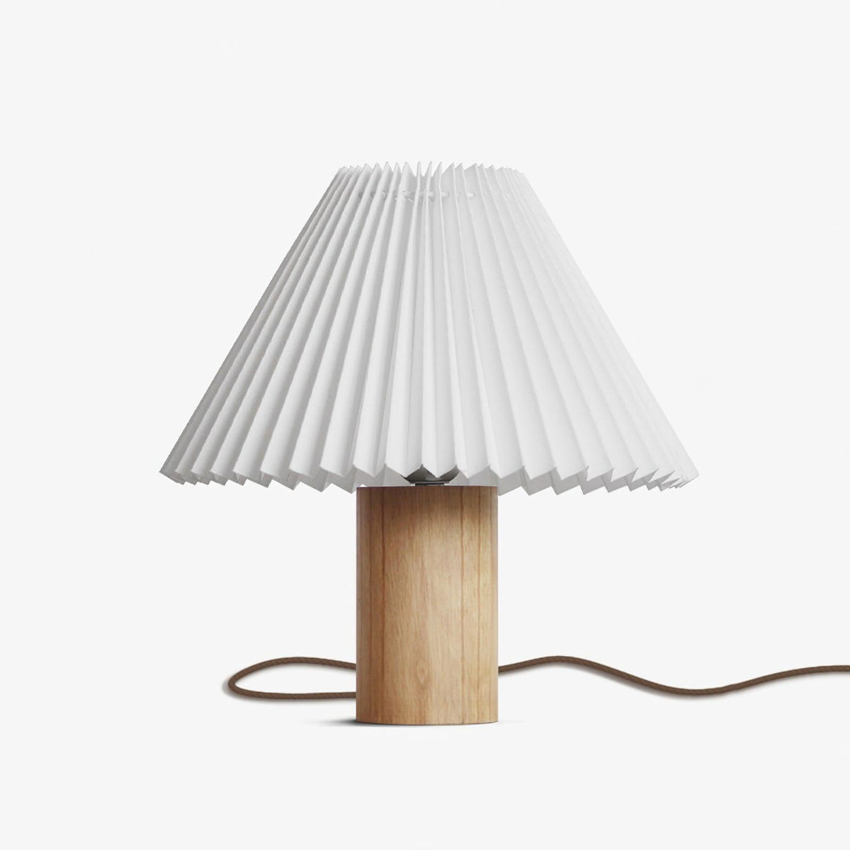 Facet Table Lamp Model B ∅ 11″ x H 11.8″ / Dia 28cm x H 30cm / White Table lamp
