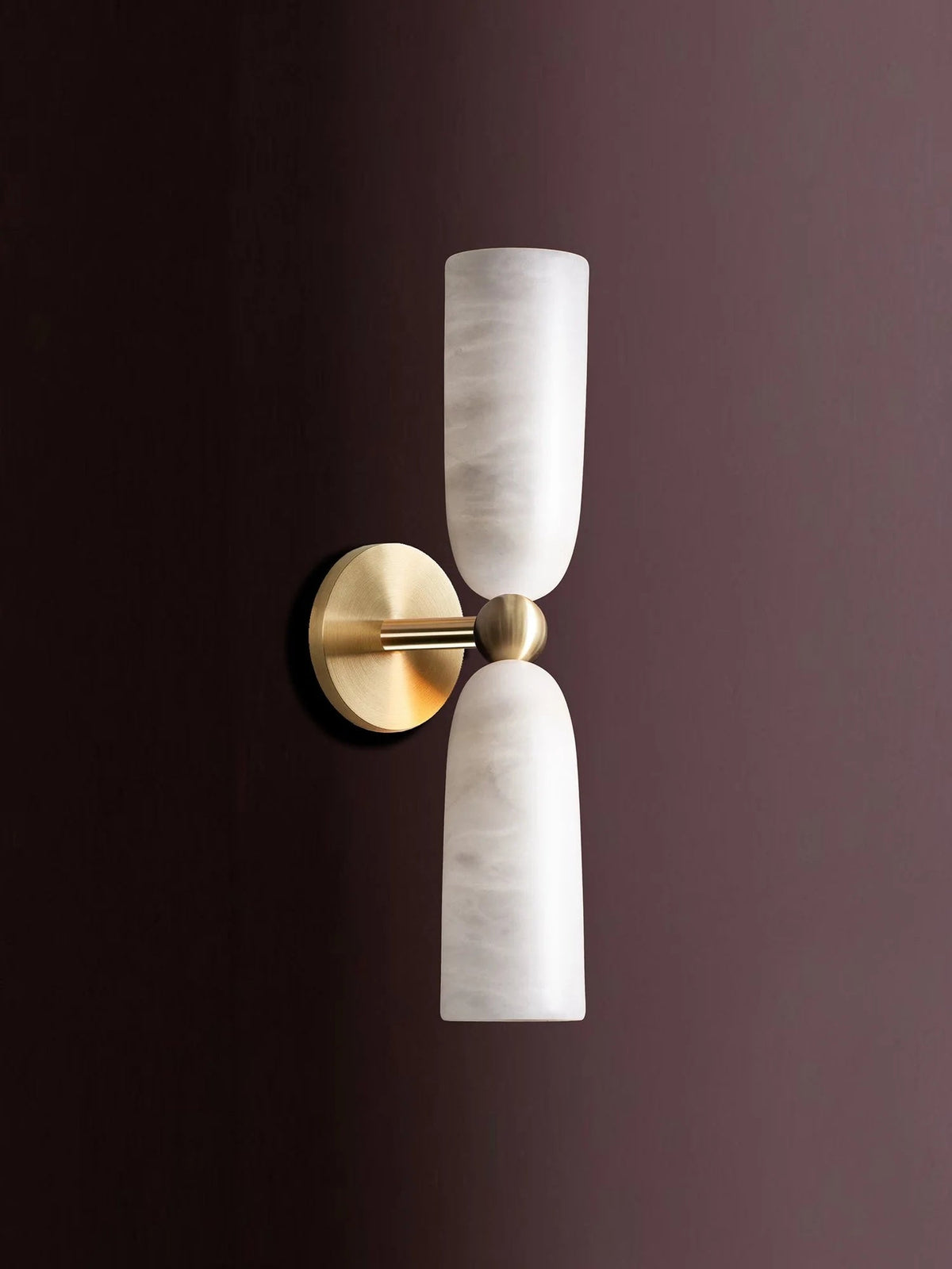 Figure Alabaster Wall Lamp