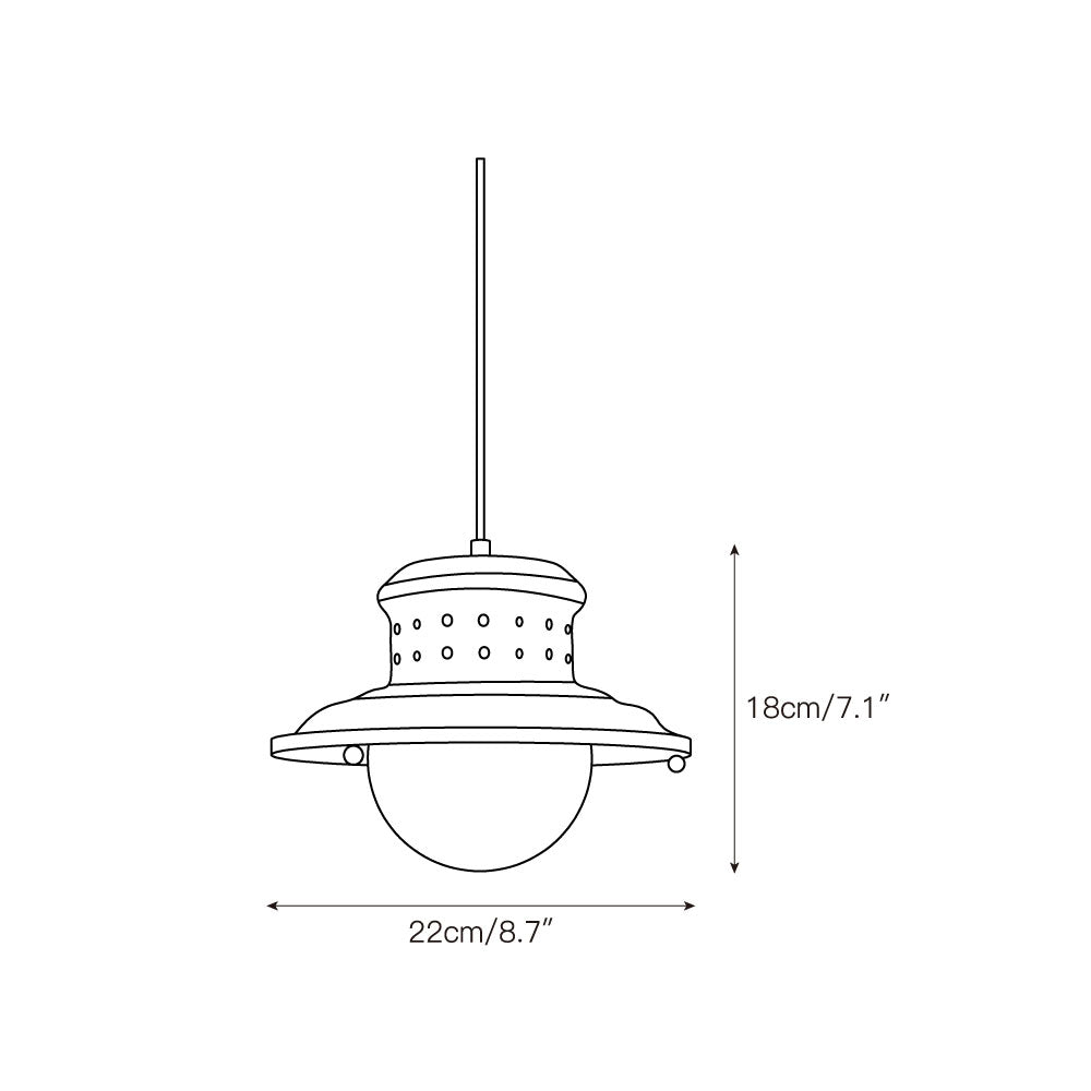 Fisherman's Pole Pendant Lamp