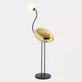 Flamingos Floor Lamp ? 17.7″ x H 53″ / Dia 45cm x H 135cm / Black & Gold / US Plug Floor lamp