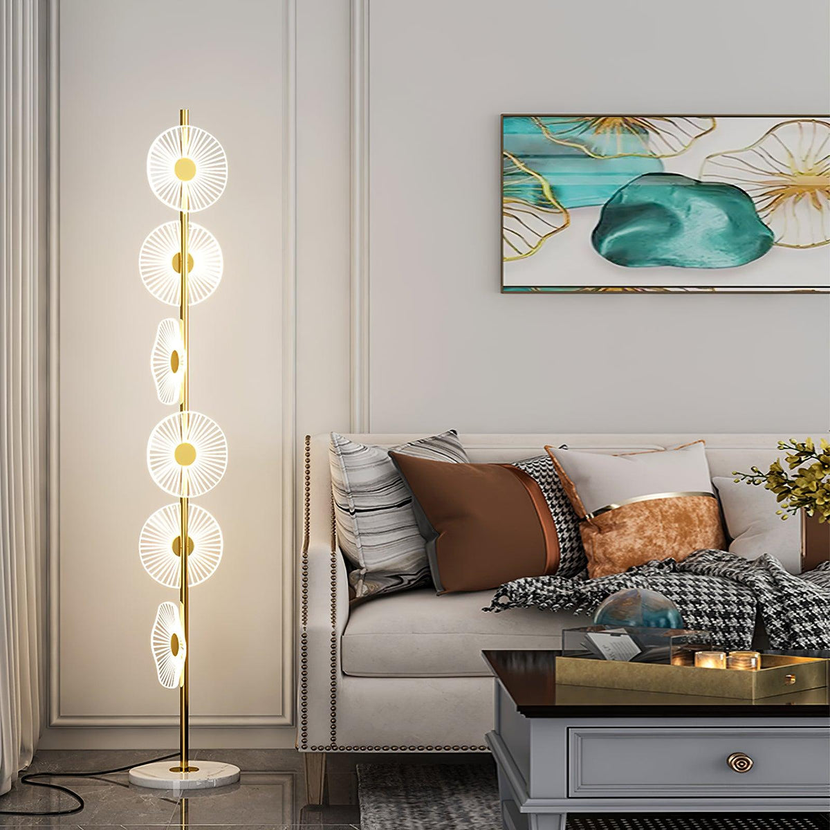 Floating Raindrop Floor Lamp Floor lamp