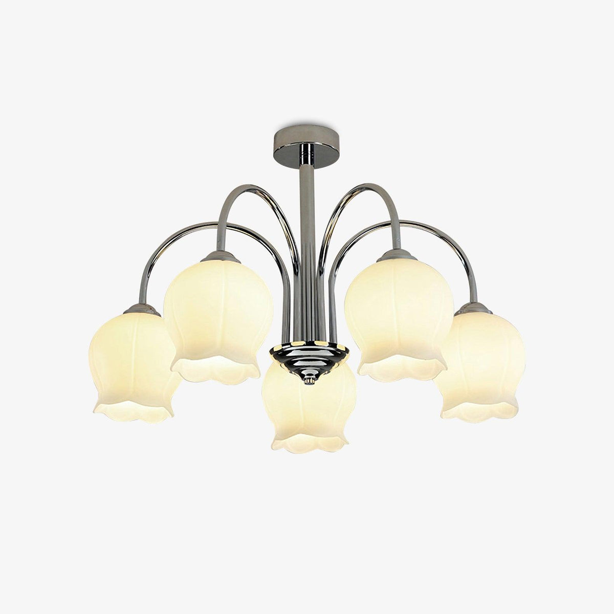 Floral Glass Chandelier Chandelier