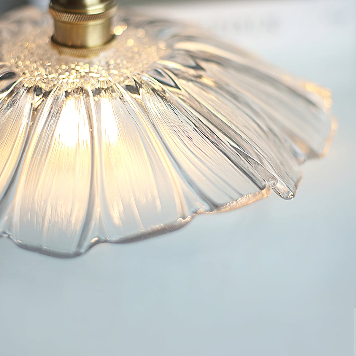 Flower Glass Swag Lights
