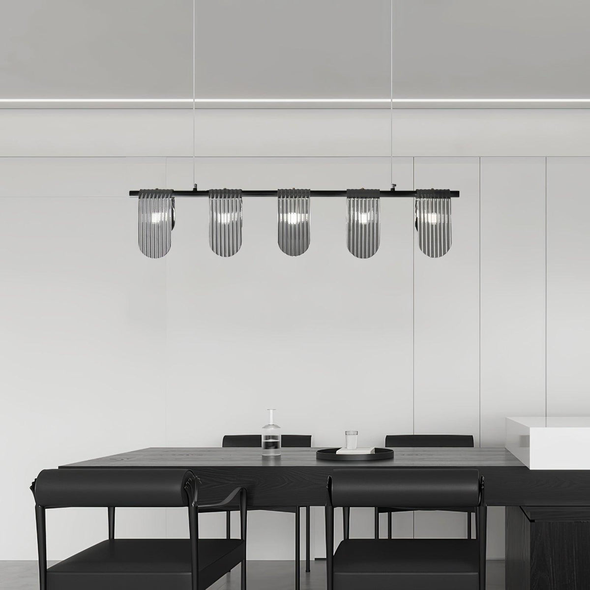 Folioles Brass Chandelier Chandelier