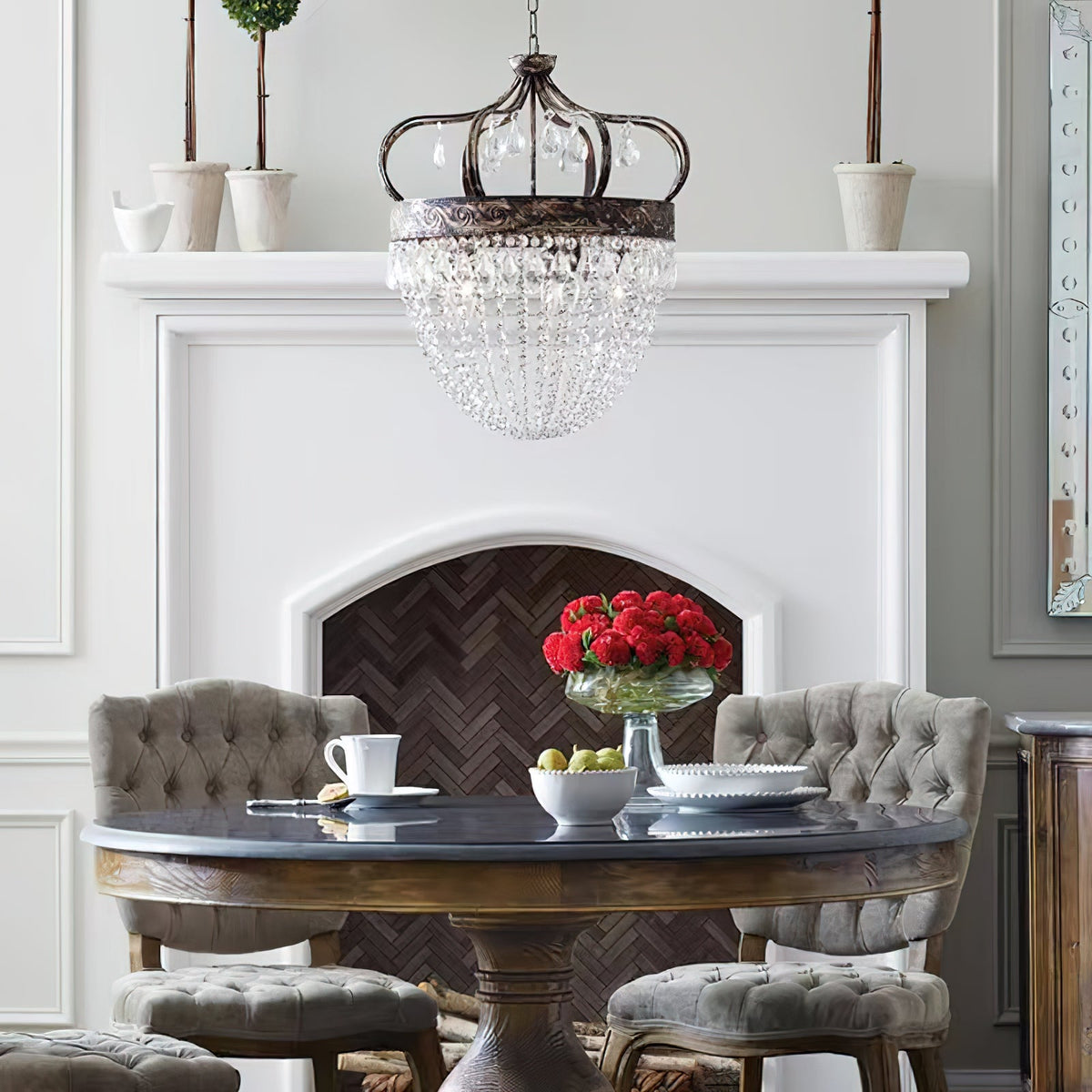 Abella Tear Drop Chandelier