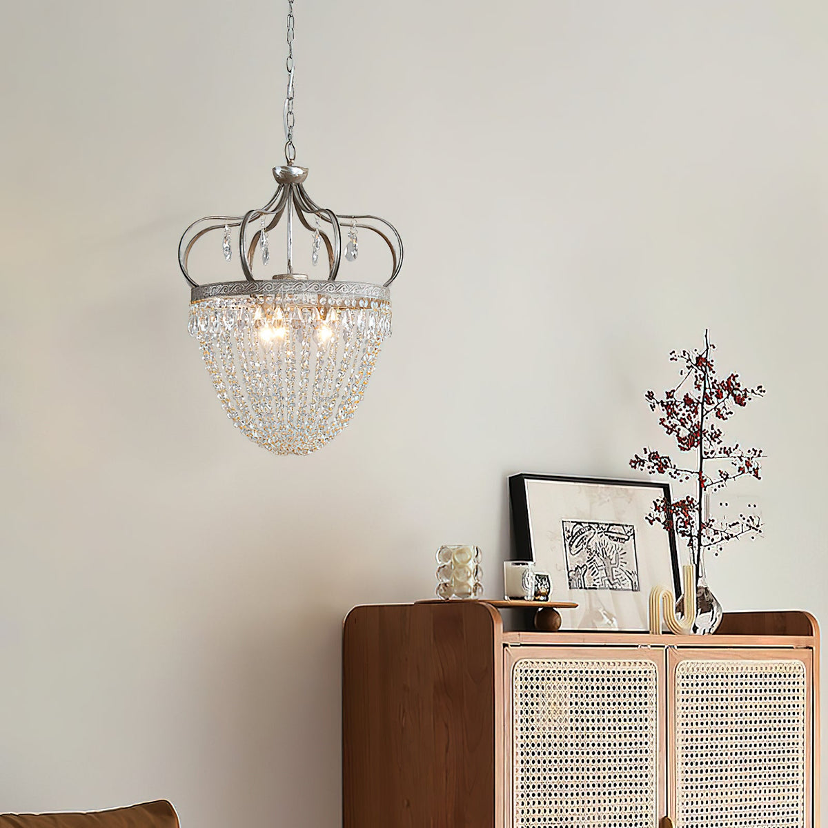 Abella Tear Drop Chandelier