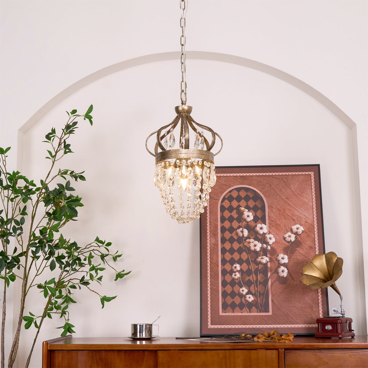 Abella Tear Drop Chandelier