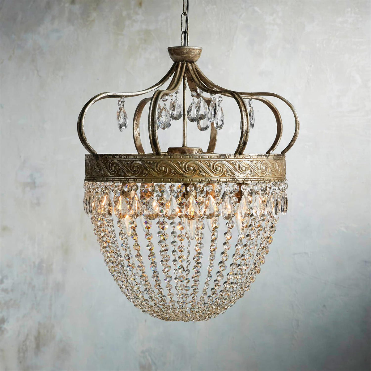 Abella Tear Drop Chandelier