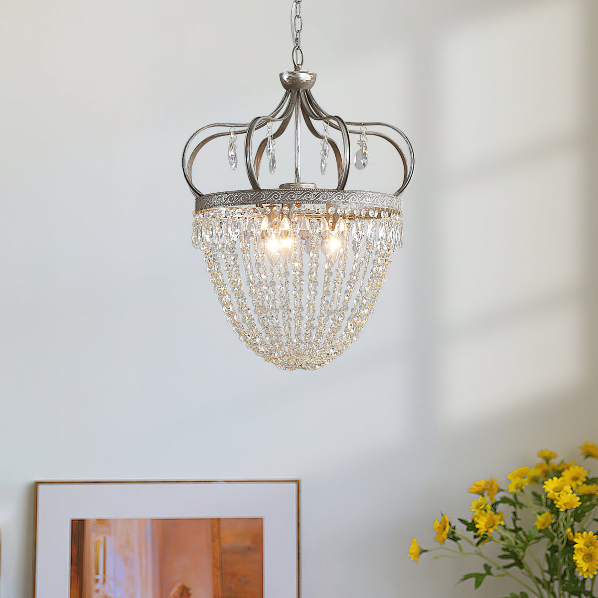 Abella Tear Drop Chandelier