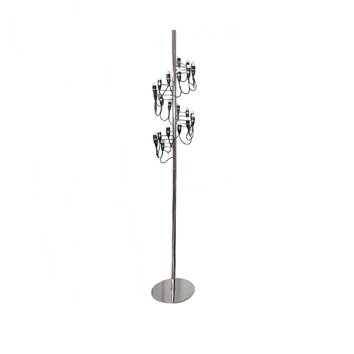 Fruit Floor Lamp ∅ 14.6″ x H 78.7″ / Dia 37cm x H 200cm / Chrome / US Plug Floor lamp