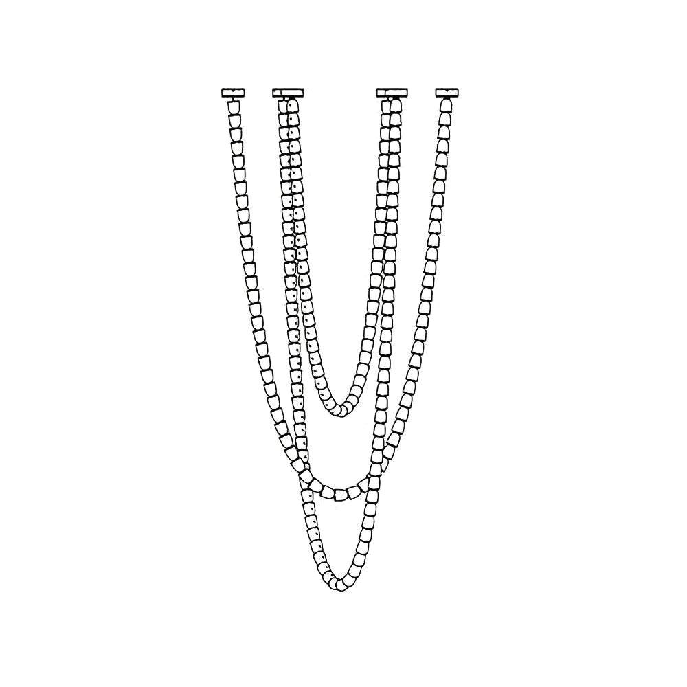 Gabriel Chandelier G 190 heads ? 59″ x H 137.8″ / Dia 150cm x H 350cm / Clear & Chrome / Warm Light Chandelier