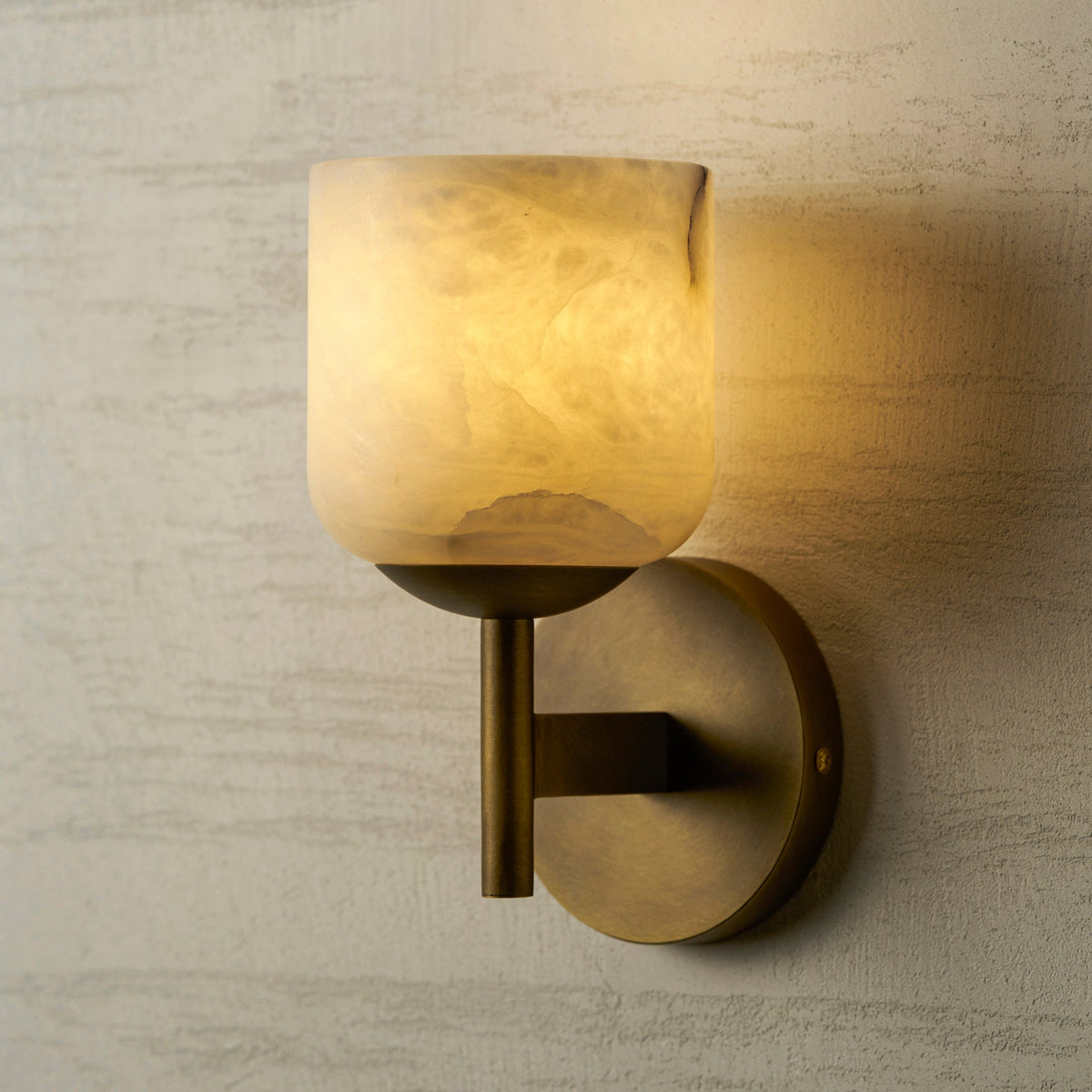 Garrison Alabaster Wall Sconce