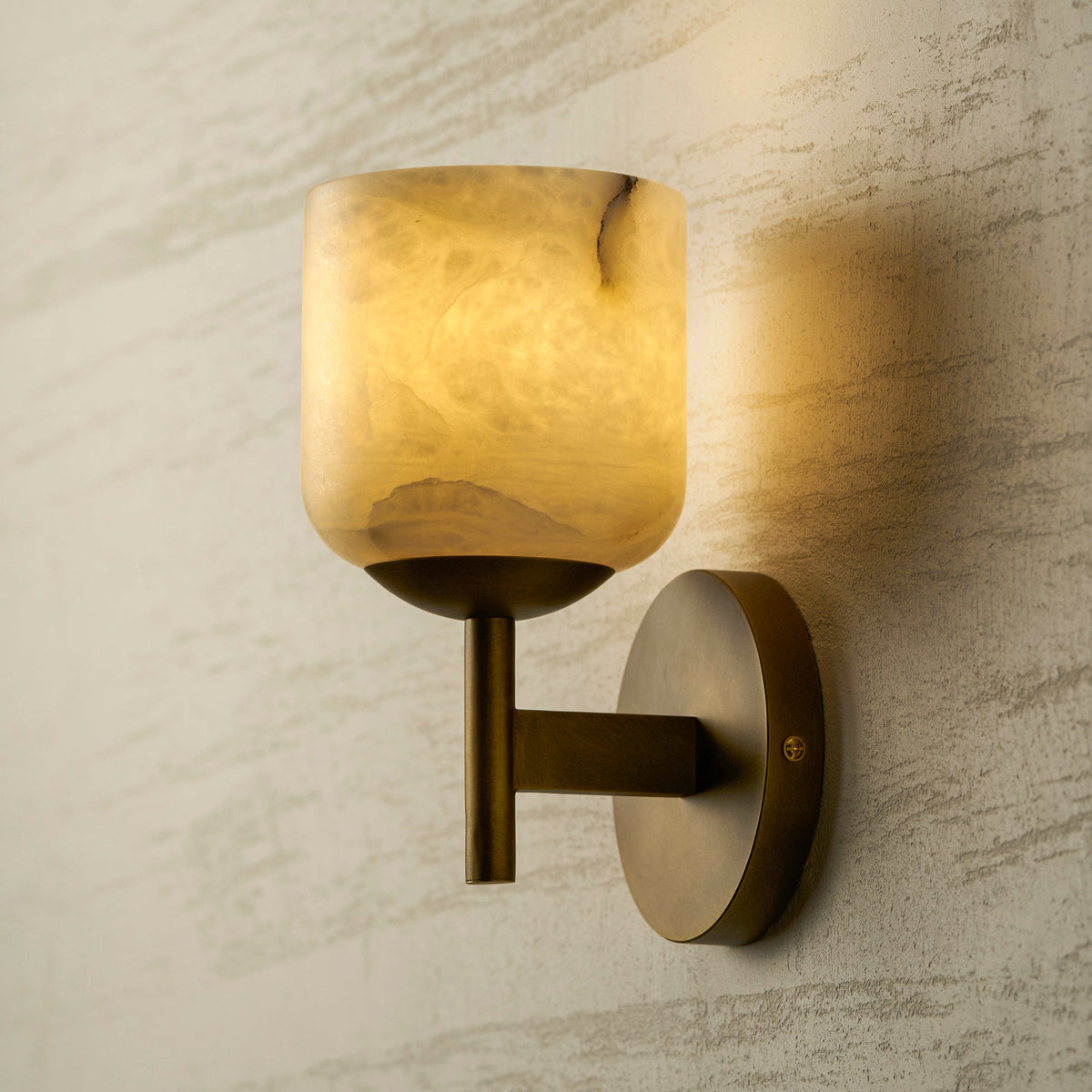 Garrison Alabaster Wall Sconce