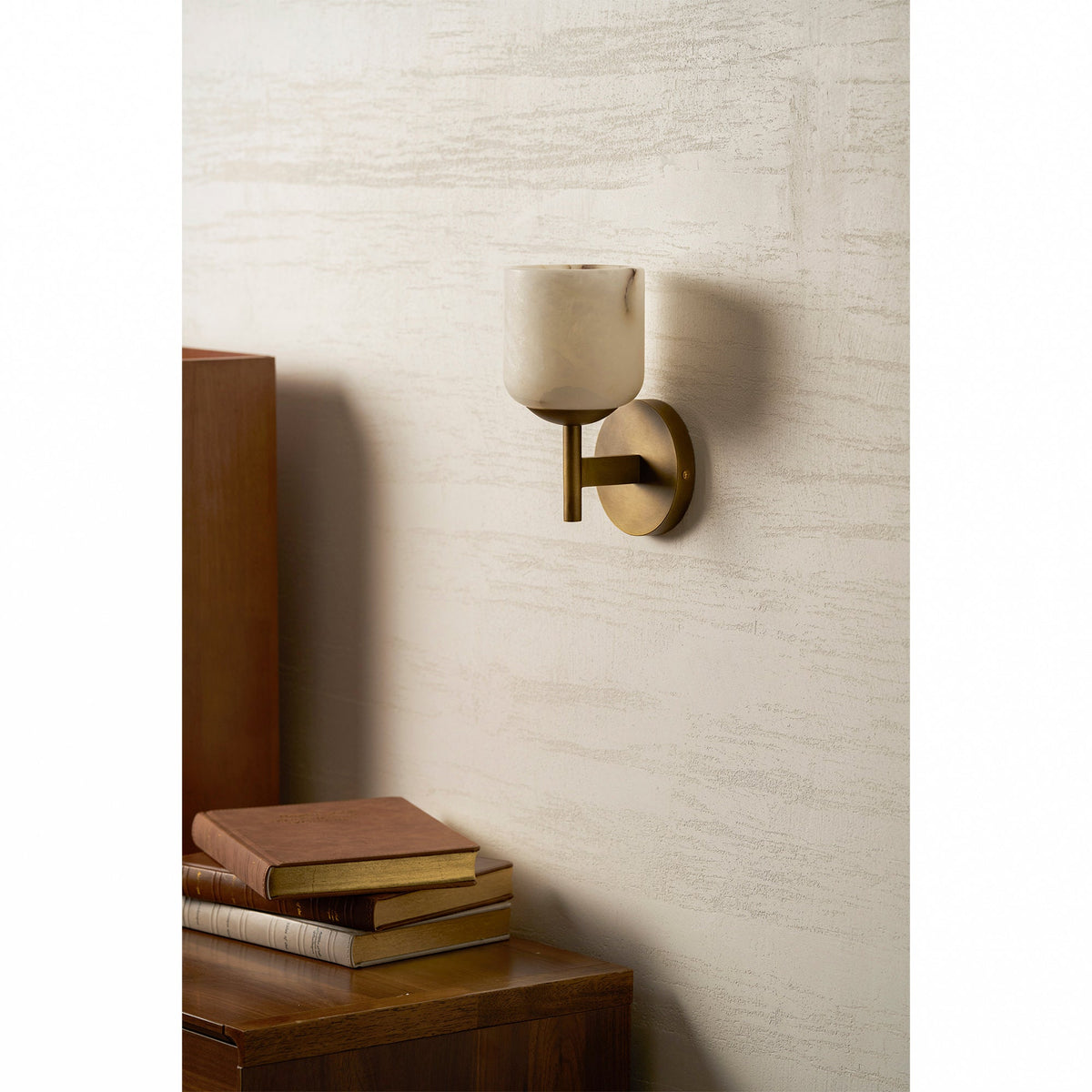 Garrison Alabaster Wall Sconce