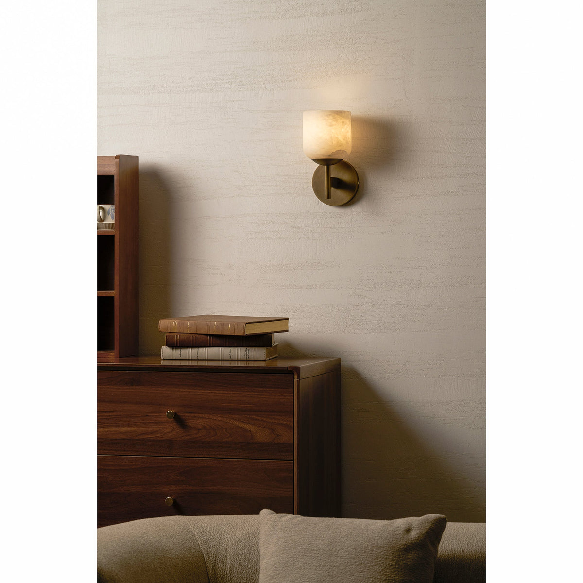 Garrison Alabaster Wall Sconce