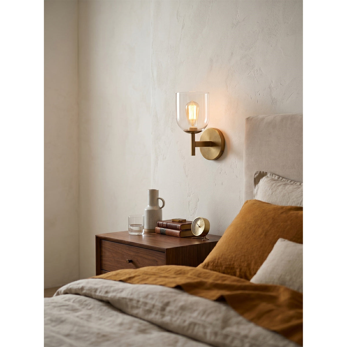 Garrison Glass Wall Sconce