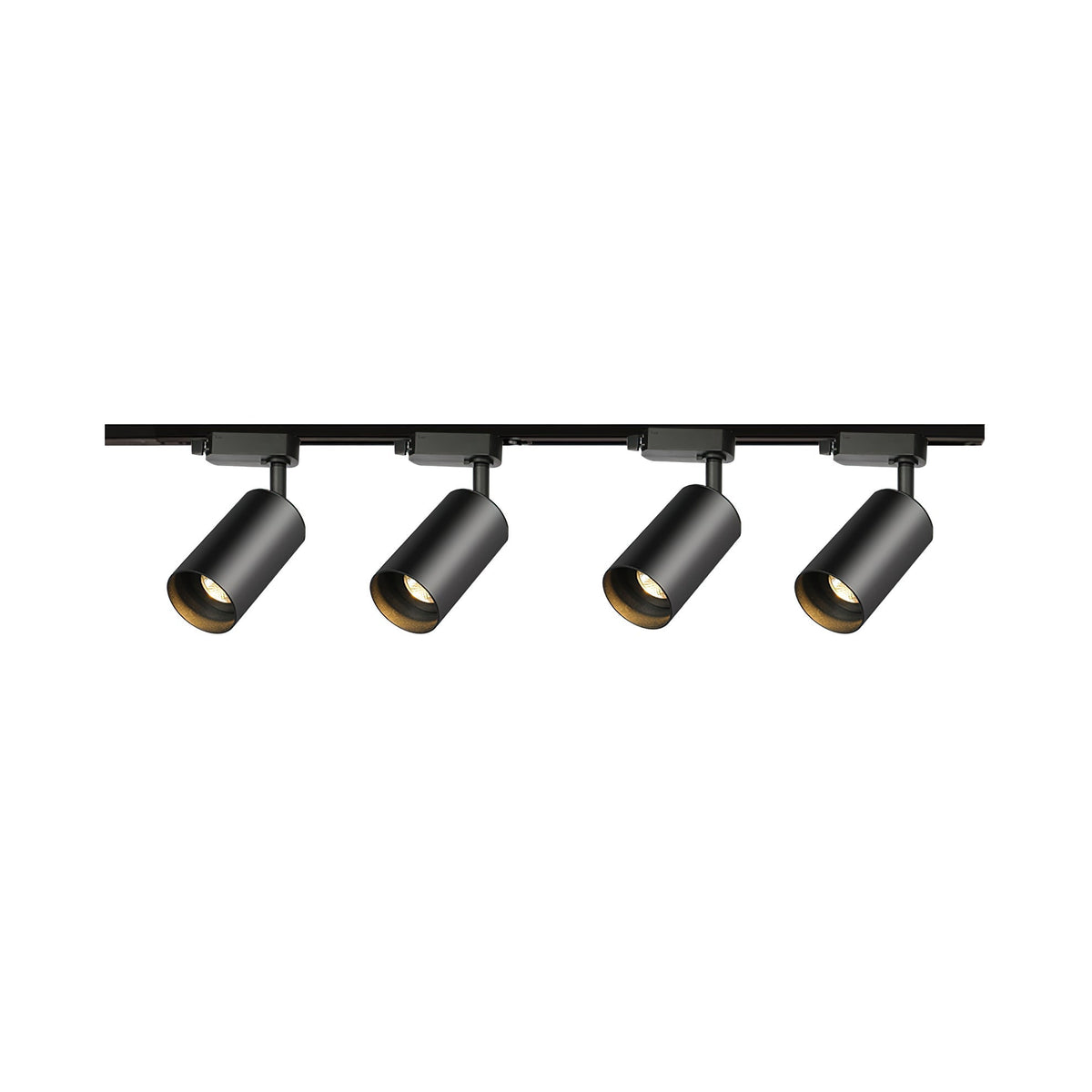 Gilded Rail Track Light 4-Lights L 39.4″ x H 8.7″ / Black Ceiling lamp