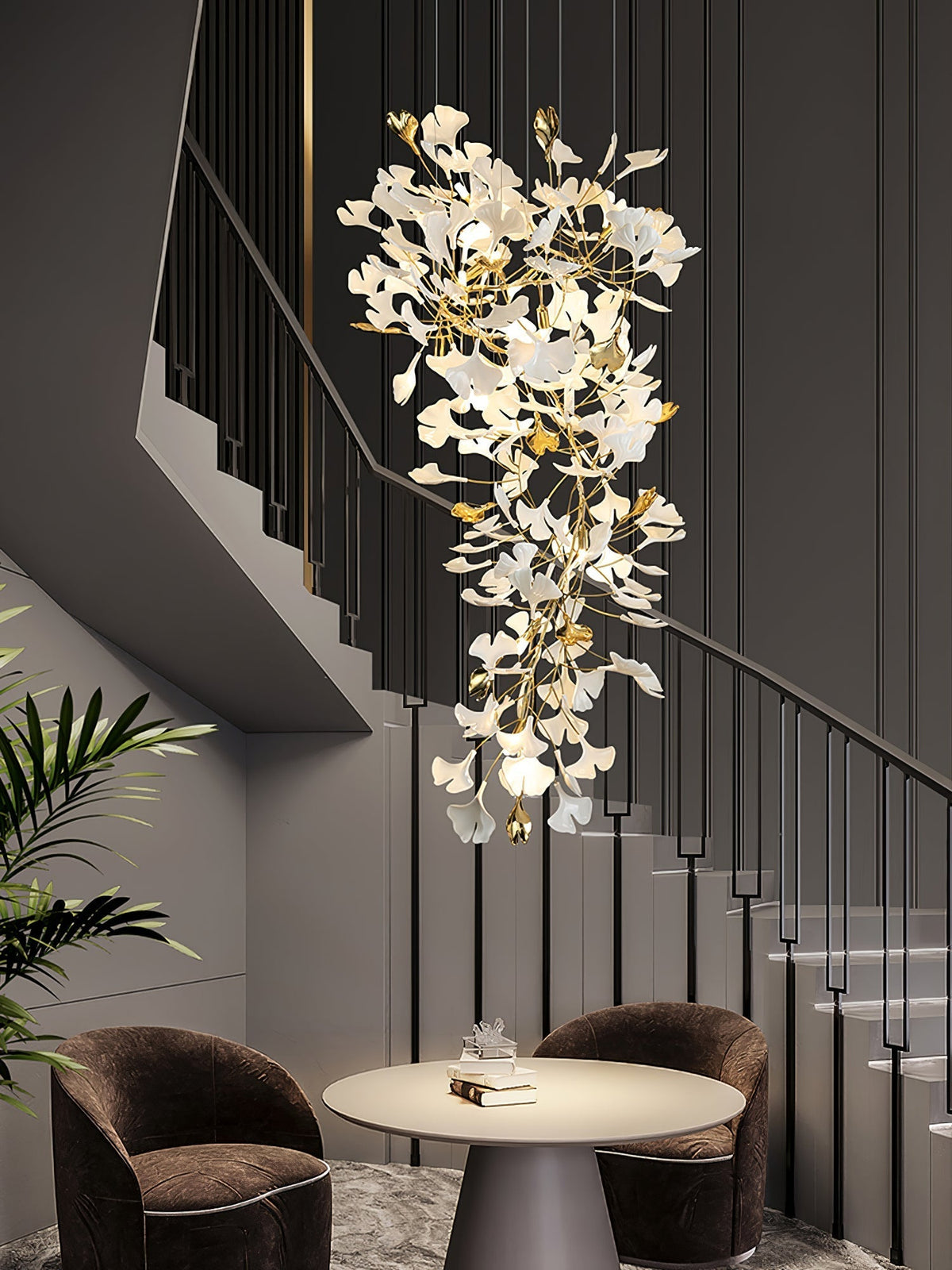 Gingko Chandelier Z Chandelier