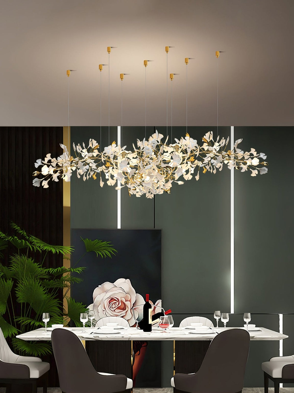 Gingko Chandelier Z Chandelier