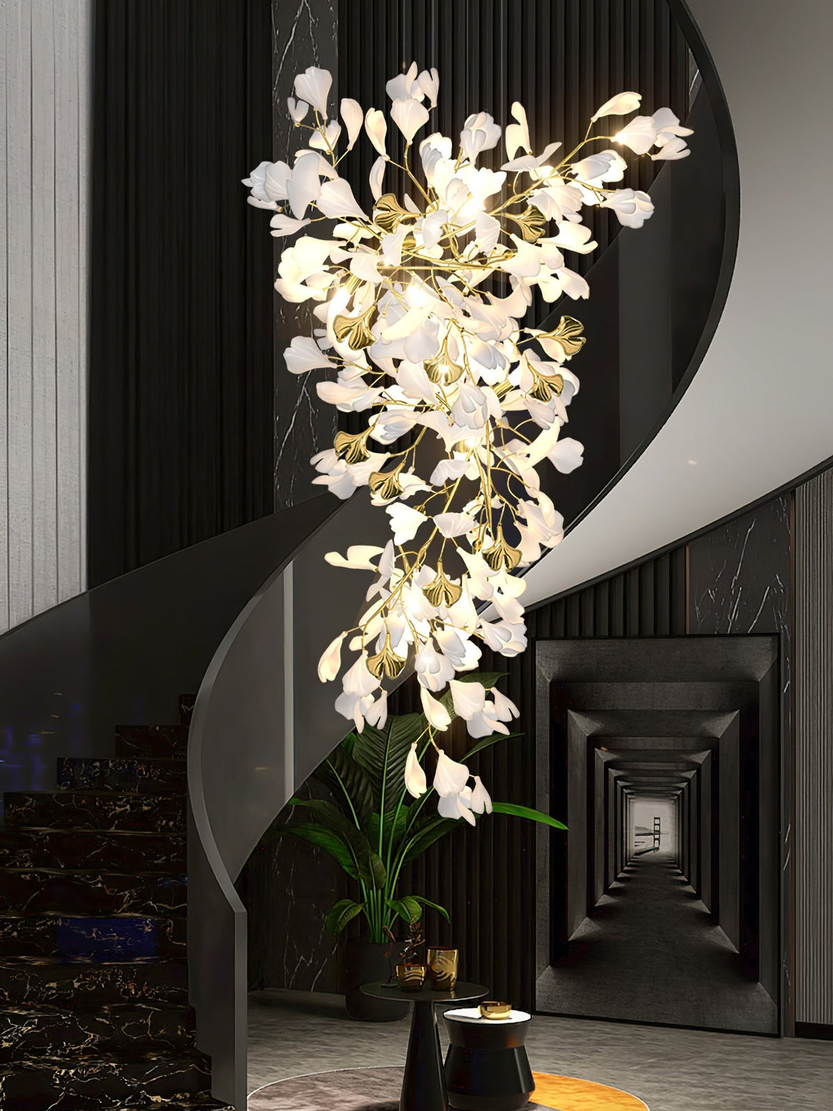 Gingko Chandelier Z Chandelier