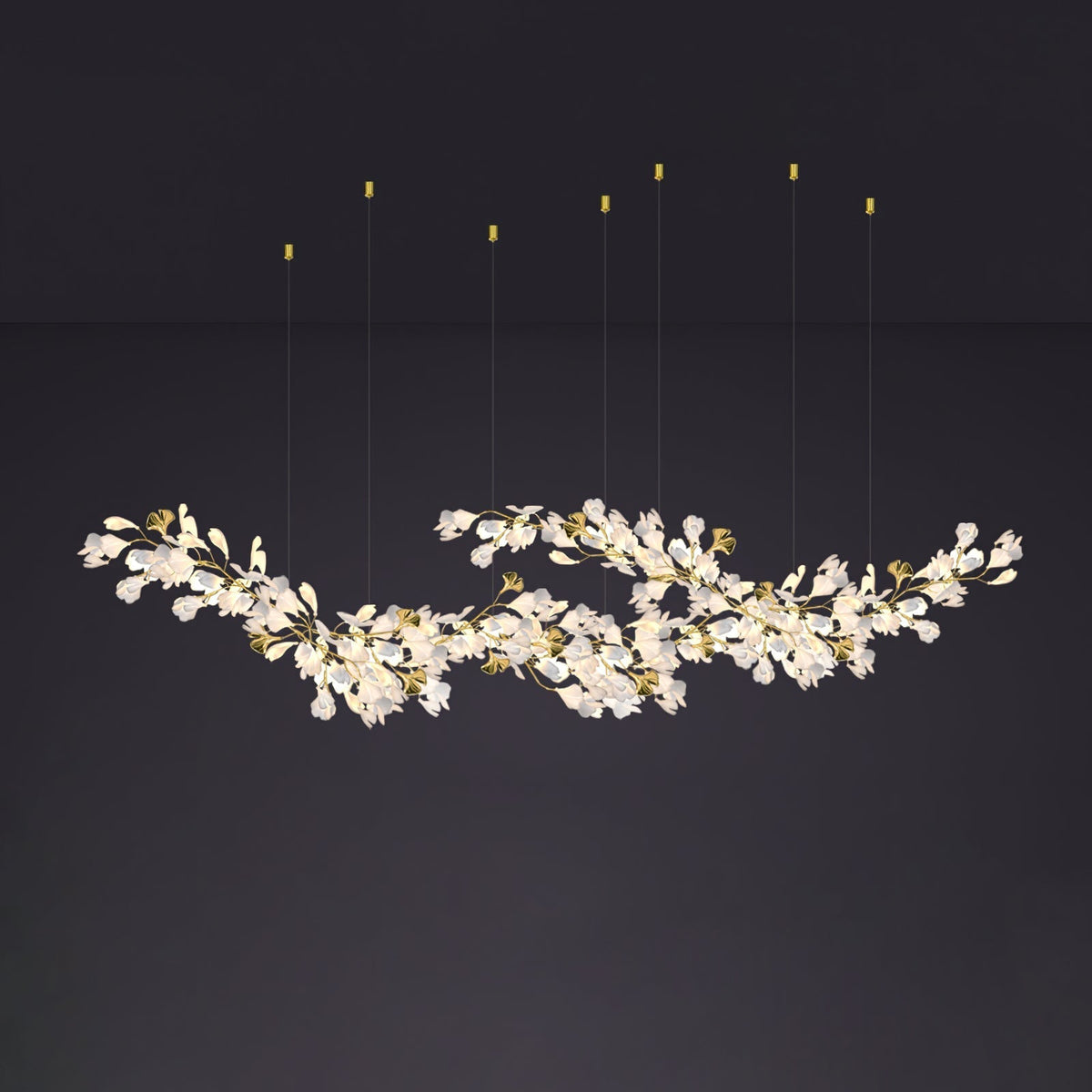 Gingko Chandelier Z Chandelier