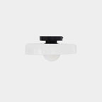 Gino Ceiling Lamp ? 9.8″ x H 2.8″ / Dia 25cm x H 7cm / White Ceiling lamp