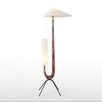 Giraffe Floor Lamp ? 21.6″ x H 63.7″ / Dia 55cm x H 162cm / Walnut & White & Black / US plug Floor lamp