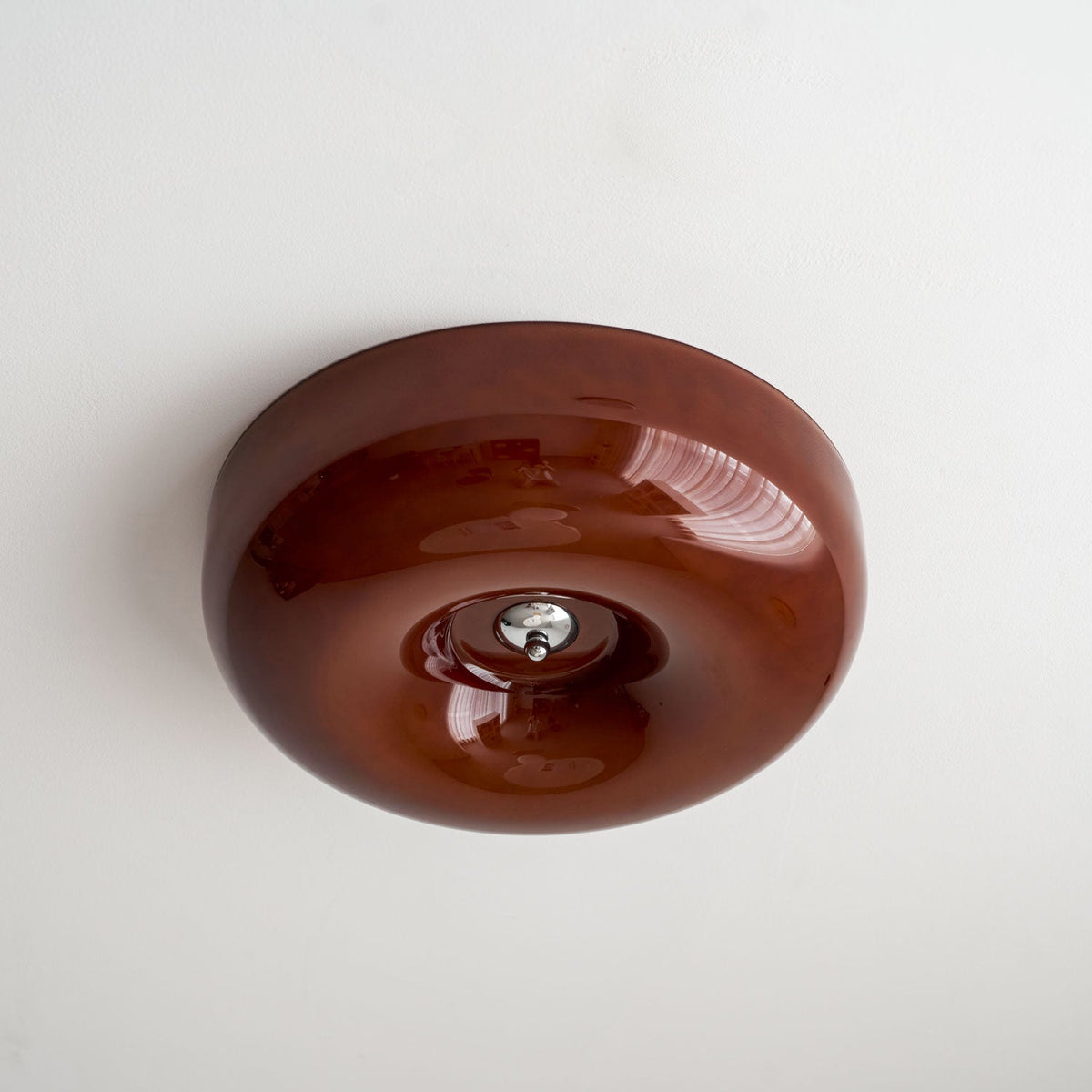 Glass Button Ceiling Lamp