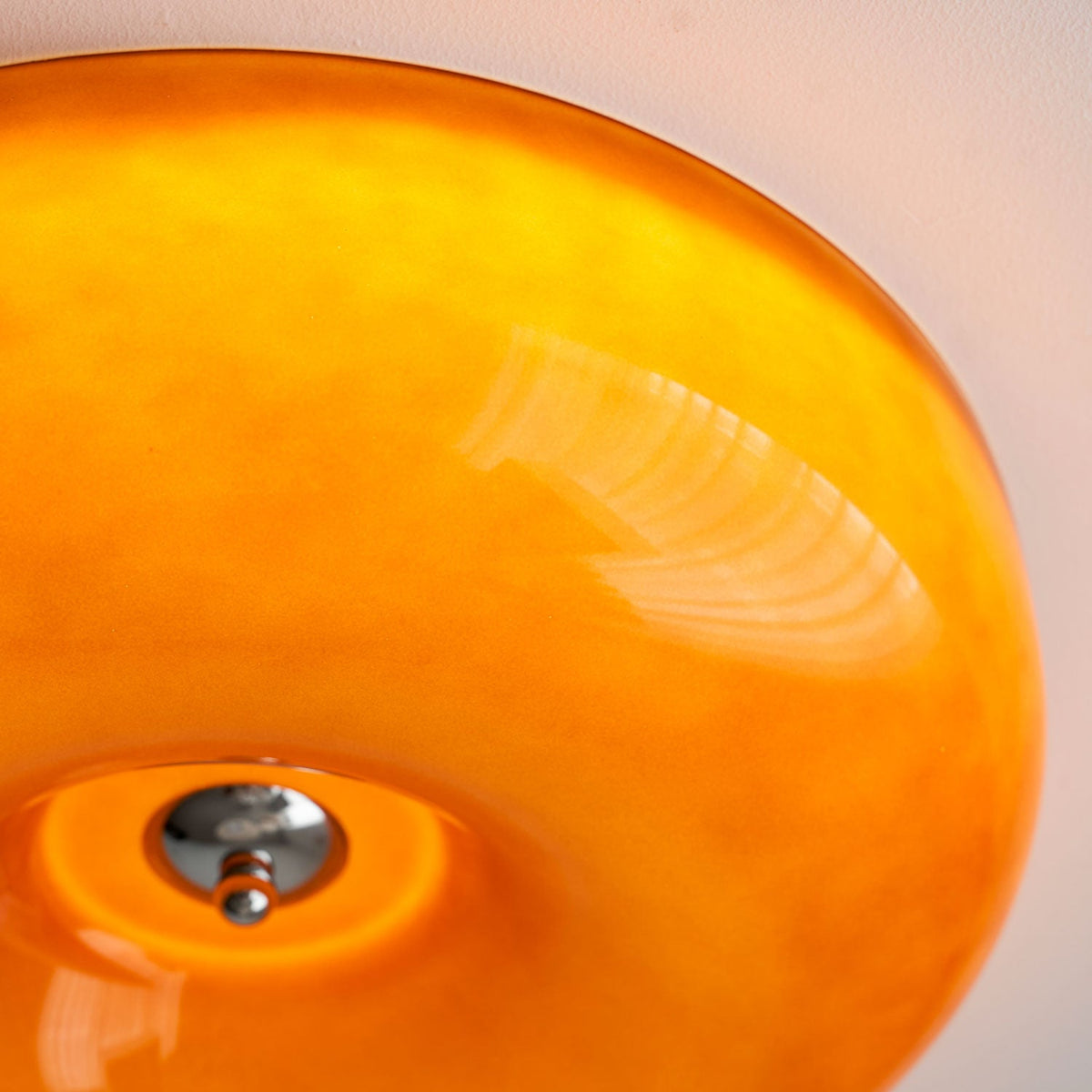 Glass Button Ceiling Lamp