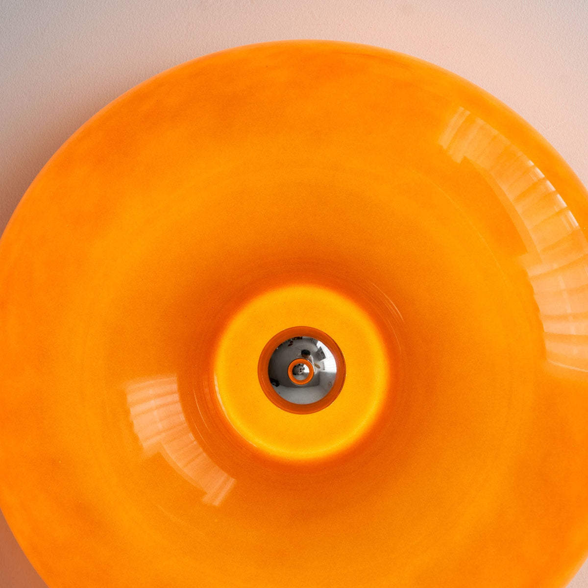 Glass Button Ceiling Lamp
