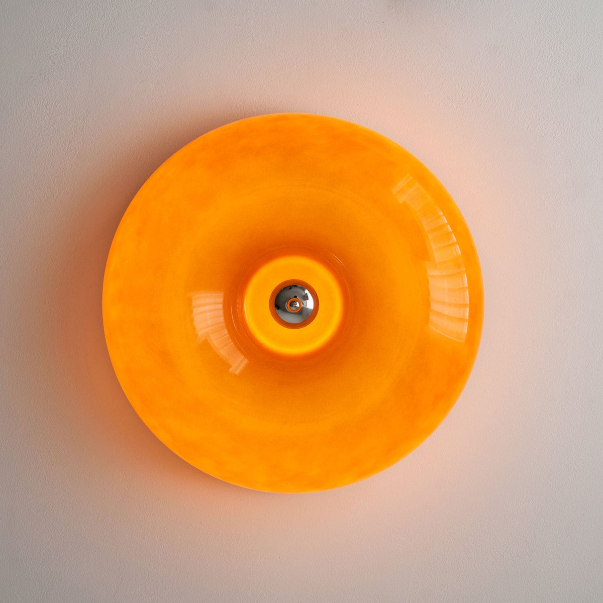 Glass Button Ceiling Lamp