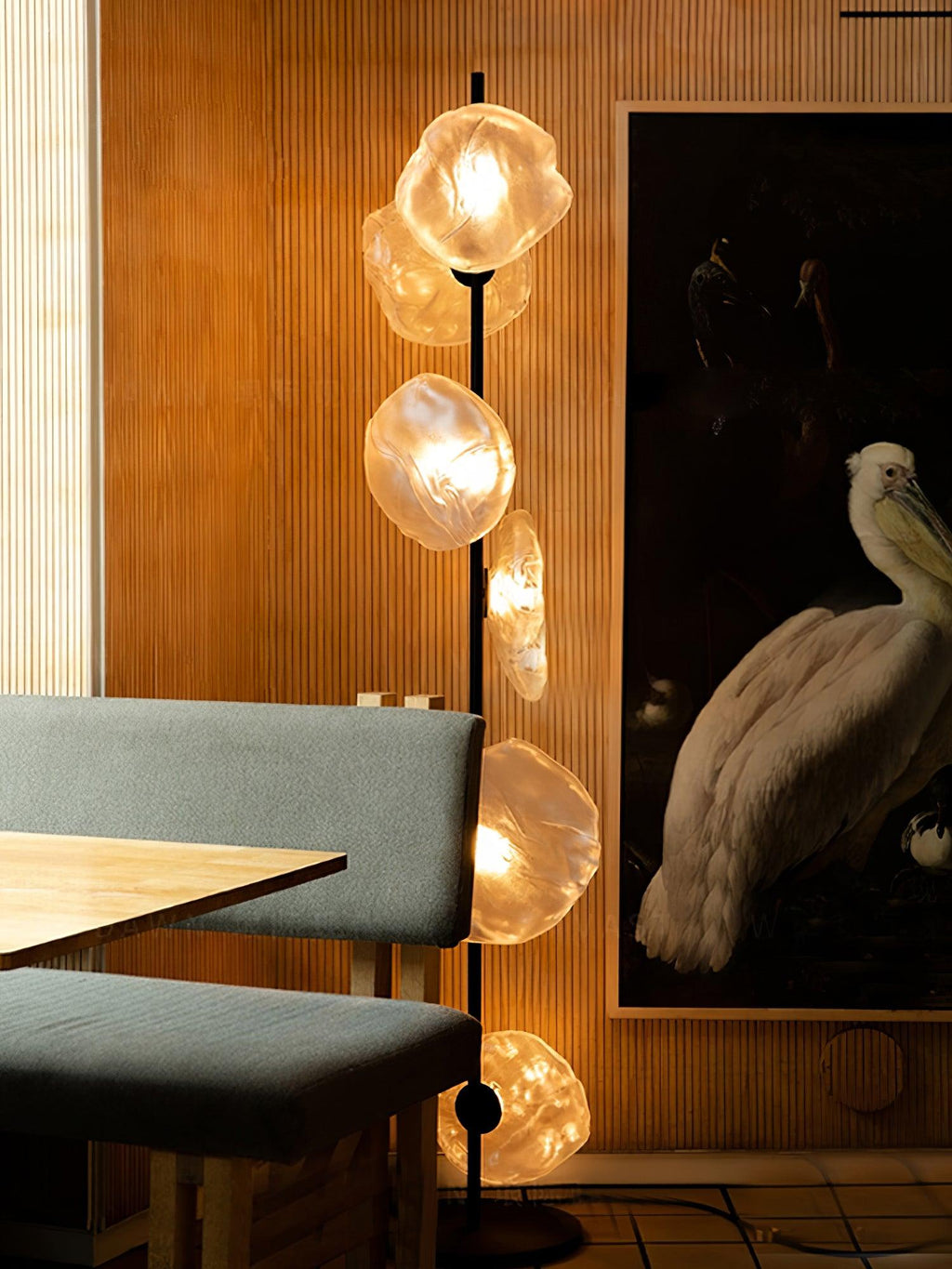 Glass Petals Floor Lamp Floor lamp