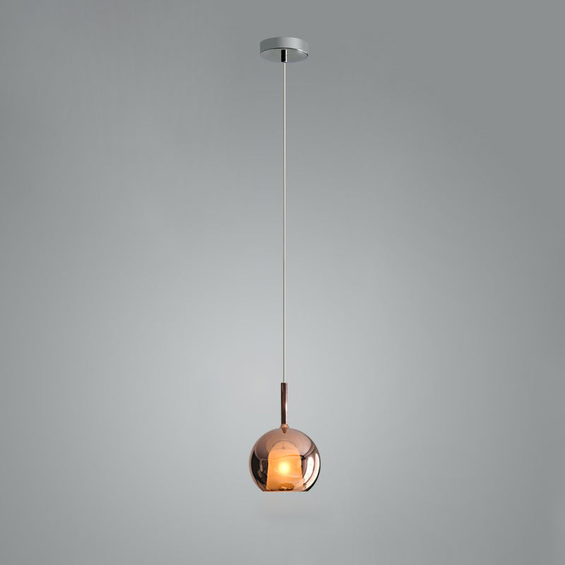 Glo Pendant Light ∅ 5.1″ x H 11.8″ / Dia 13cm x H 30cm / Rose Gold Pendant light