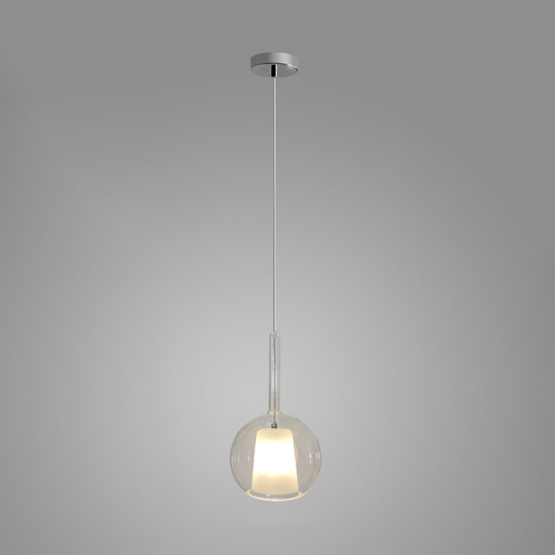 Glo Pendant Light ∅ 7.9″ x H 14.2″ / Dia 20cm x H 36cm / Clear Pendant light