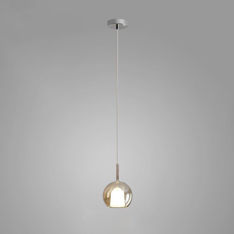 Glo Pendant Light ∅ 5.1″ x H 11.8″ / Dia 13cm x H 30cm / Light Amber Pendant light